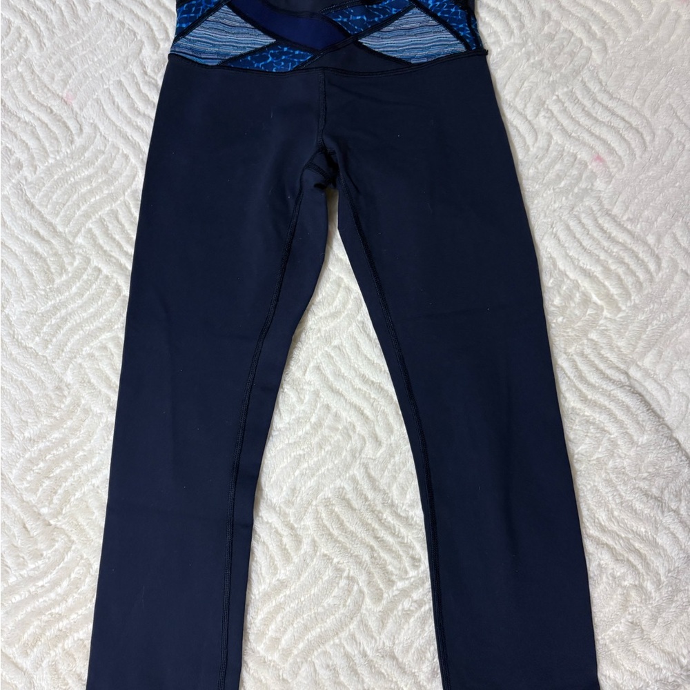 Lululemon Athletica Blue Leggings for Active Comfort
